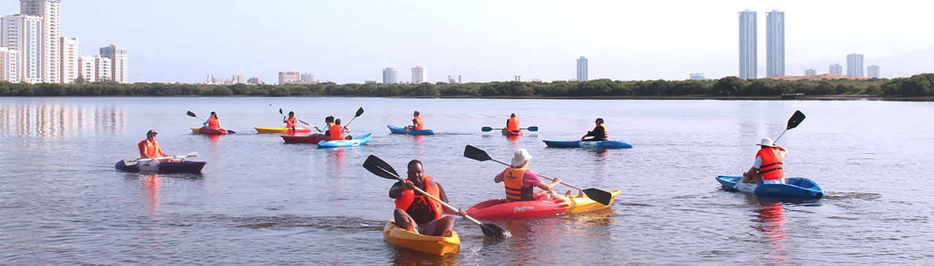 Community Gathering Series | Kayak | Community Enagagement | Ras Al Khaimah mangroves | Corniche